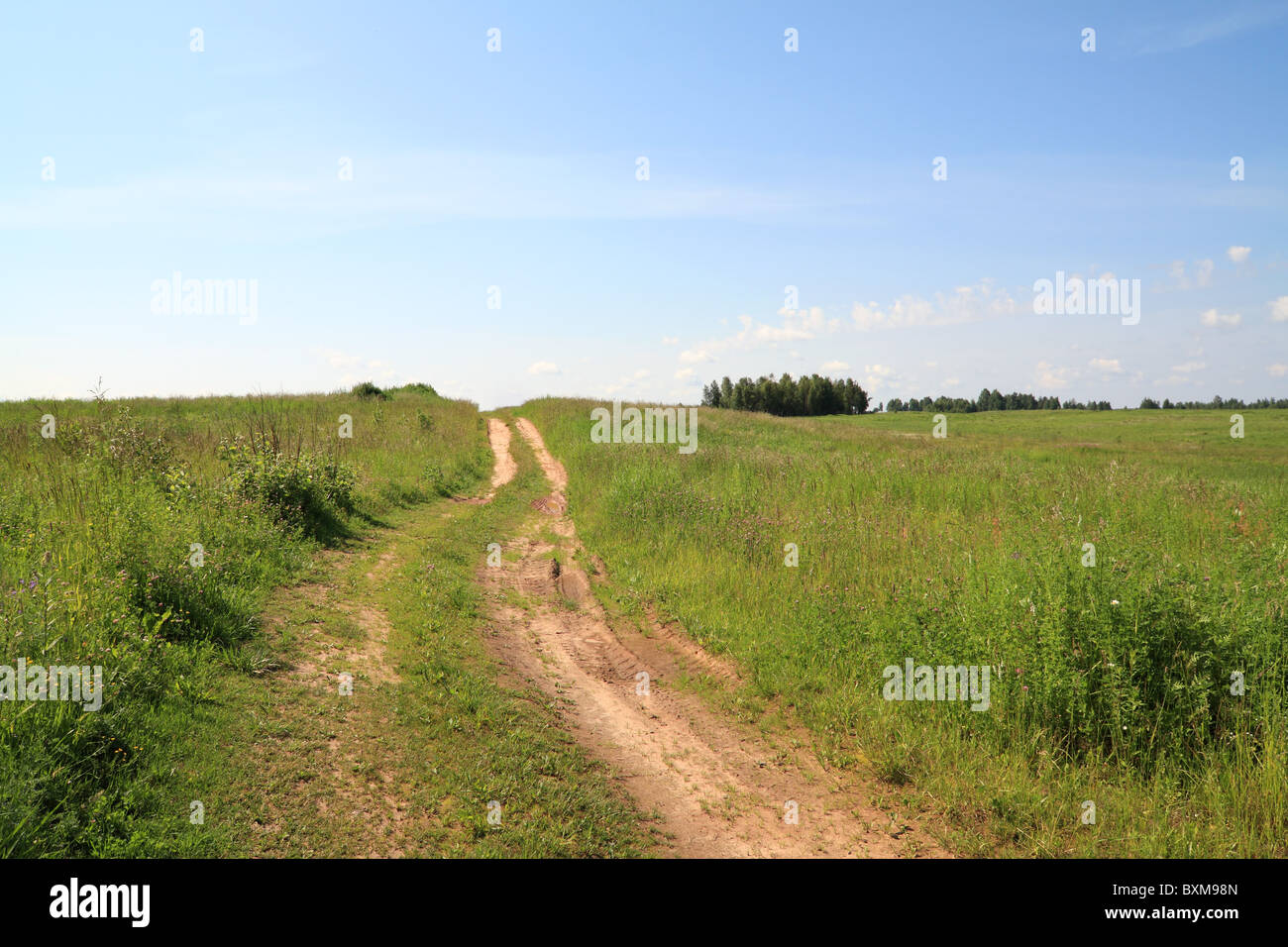 Rural russian landscape empty hi-res stock photography and images - Alamy