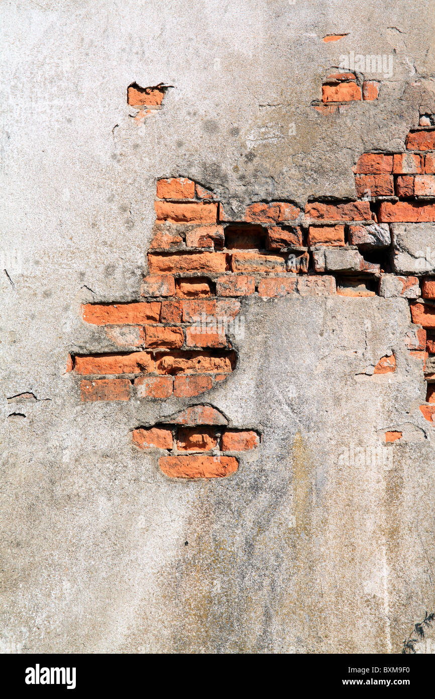 aging brick wall Stock Photo Alamy