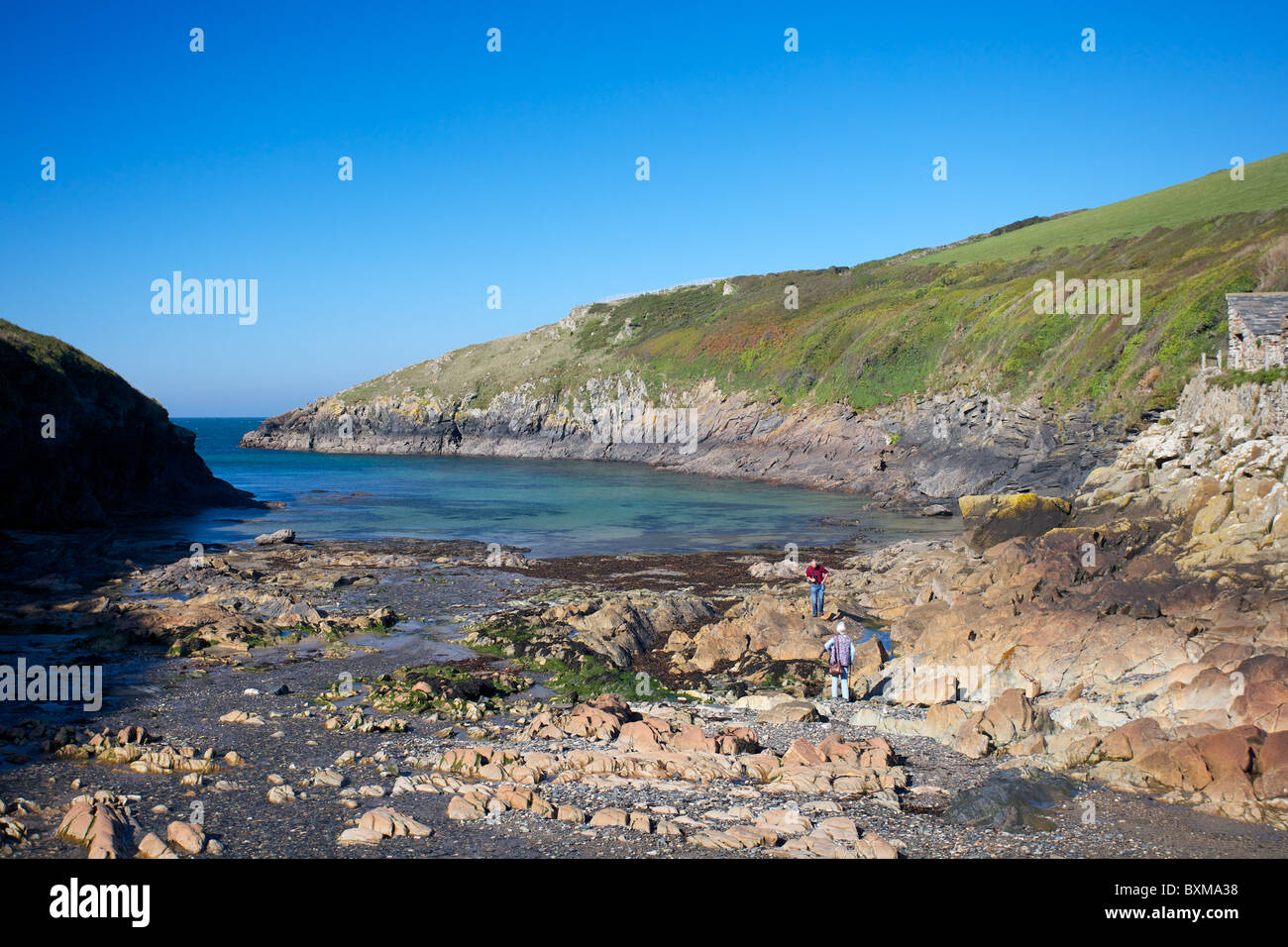 Port Quin, Cornwall Stock Photo Alamy