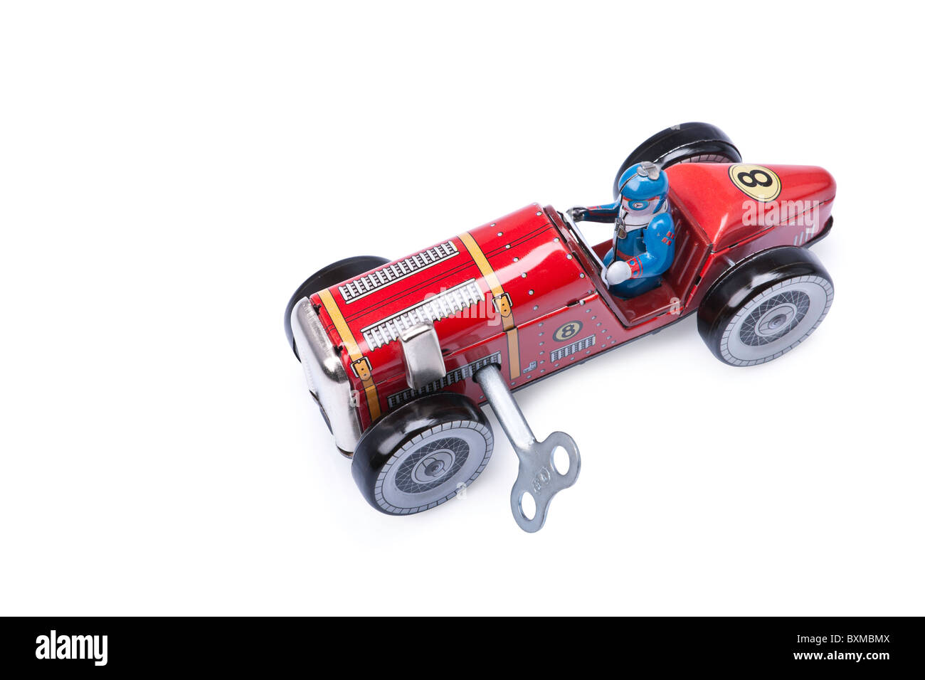 Clockwork toy car Stock Photo