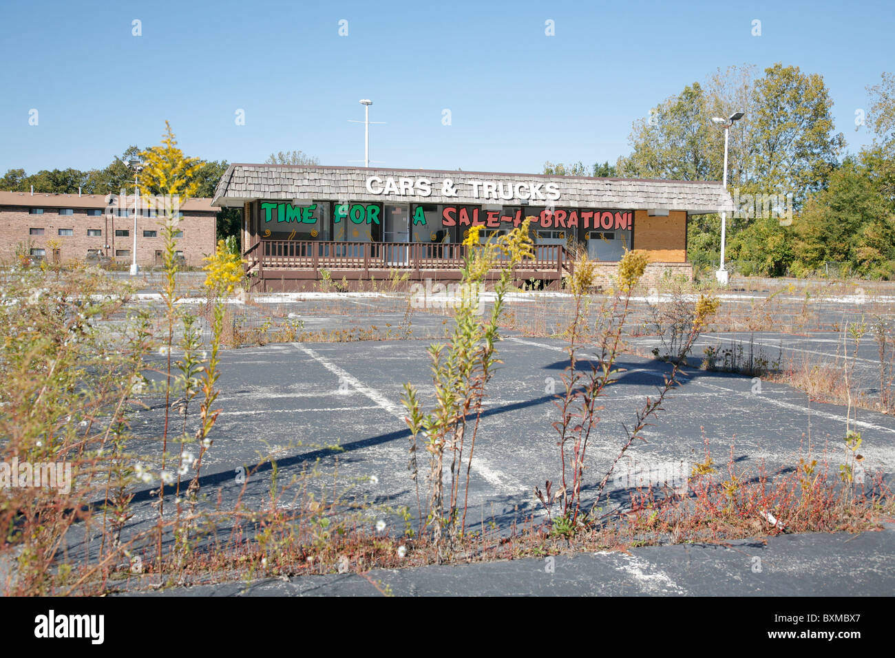 Abandoned Parking Lot – Between Two Rocks