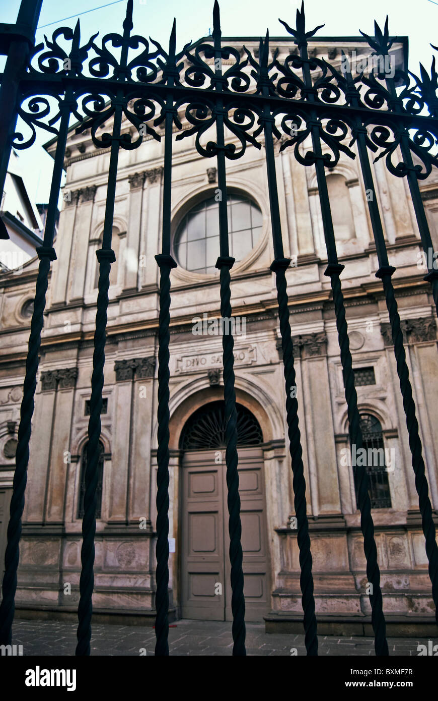 church of Santa Maria presso San Satiro, Milan, Italy Stock Photo