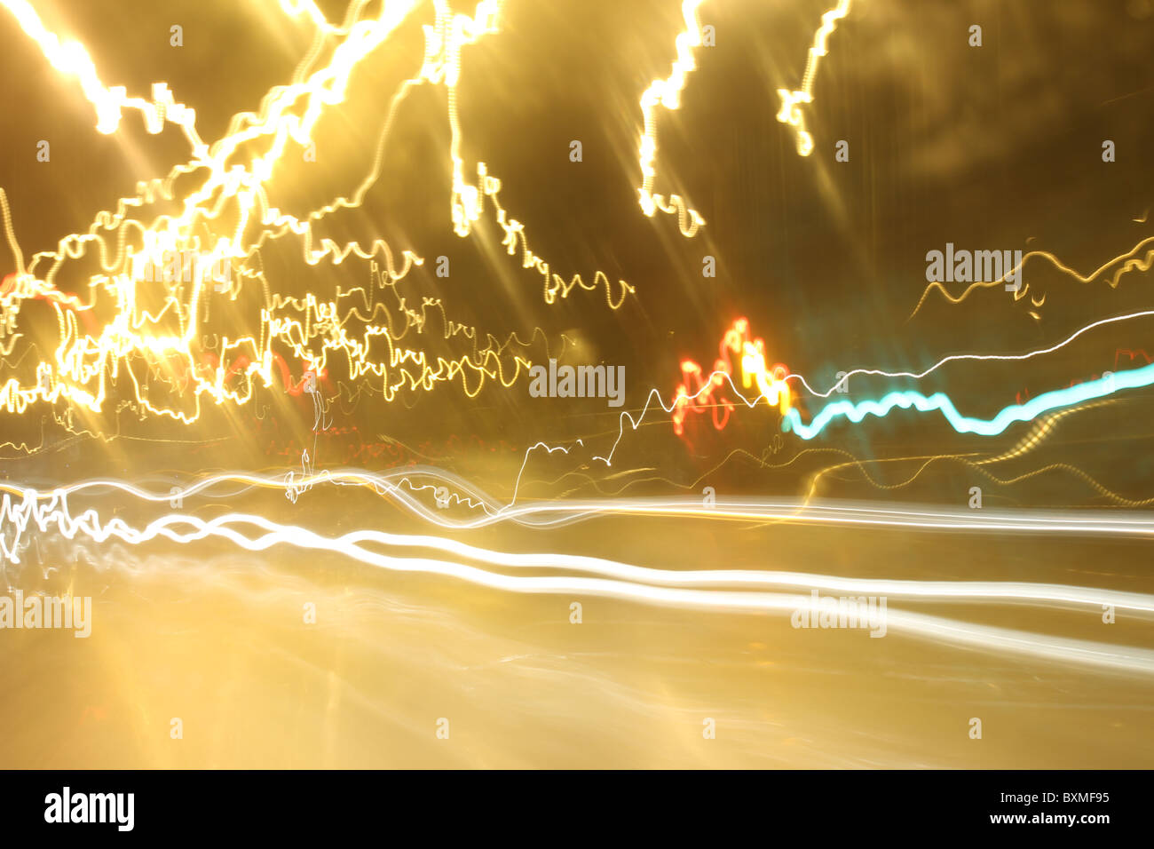 Abstract light streaks Stock Photo - Alamy