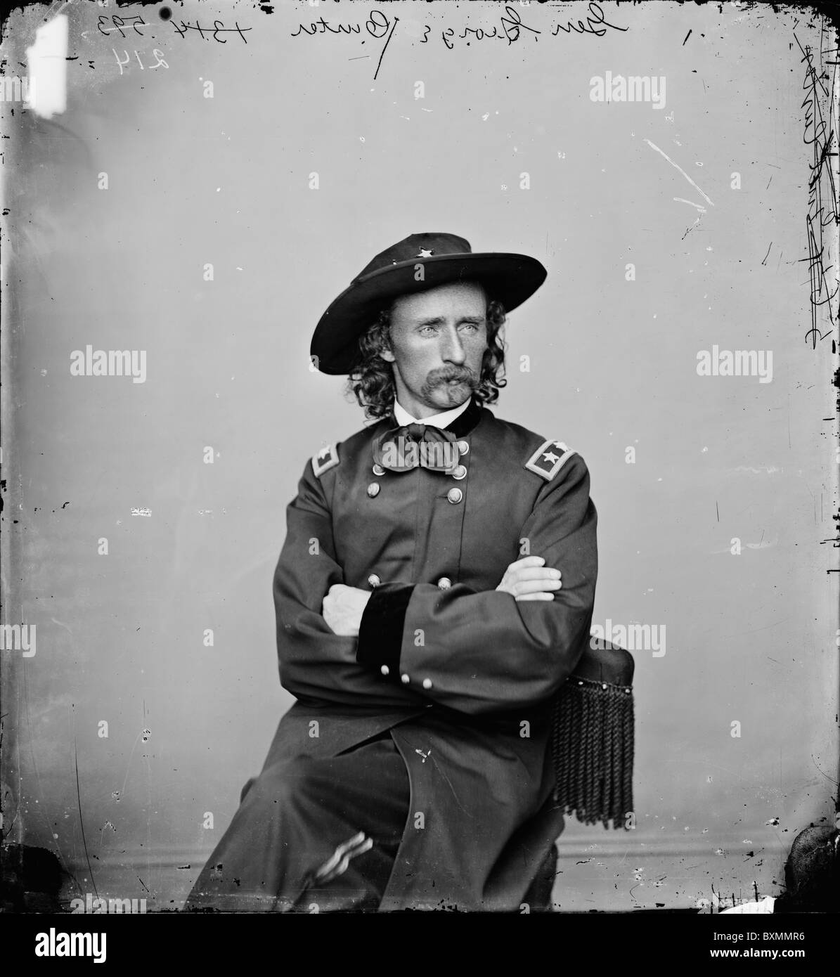 George Armstrong Custer Stock Photo