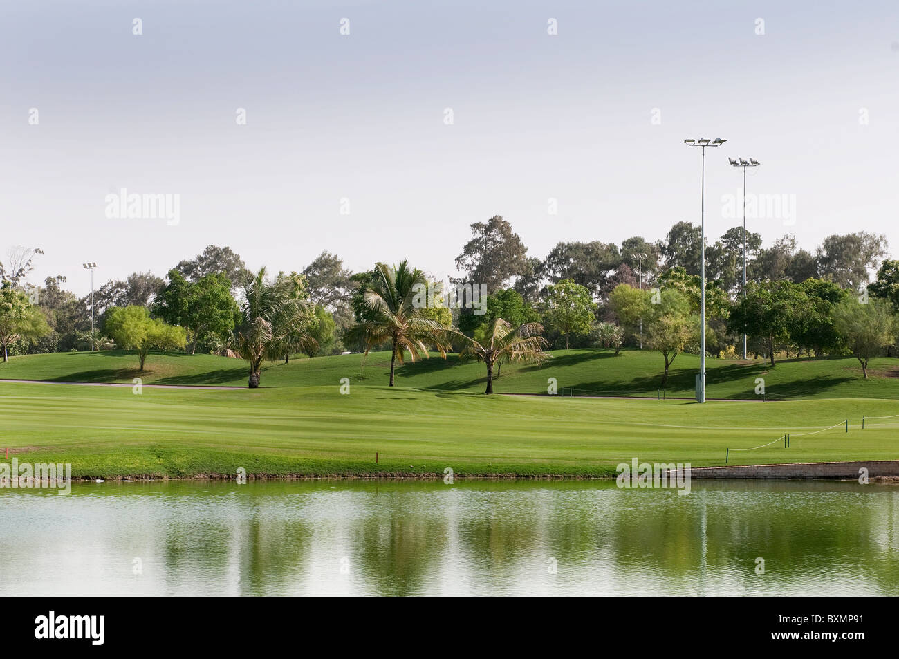 The Emirates Golf Club in Dubai Stock Photo Alamy
