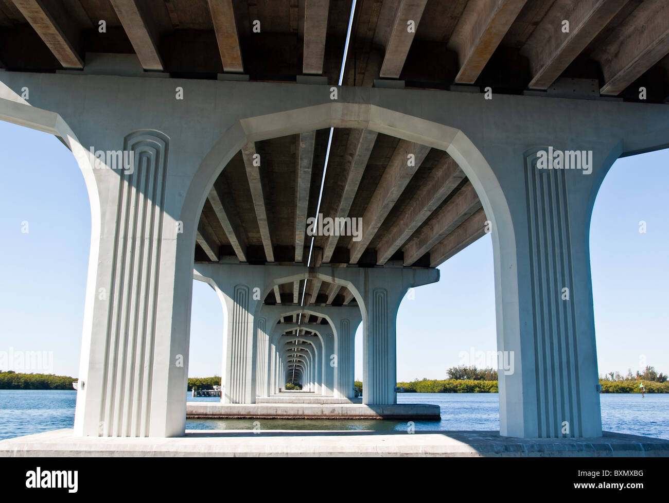 Beachland Boulevard in Vero Beach Florida Stock Photo Alamy