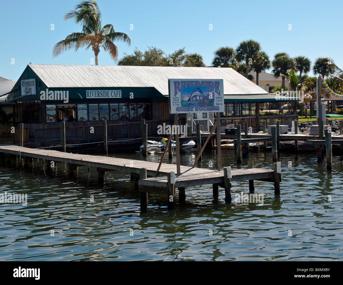 Beachland Boulevard in Vero Beach Florida Stock Photo Alamy