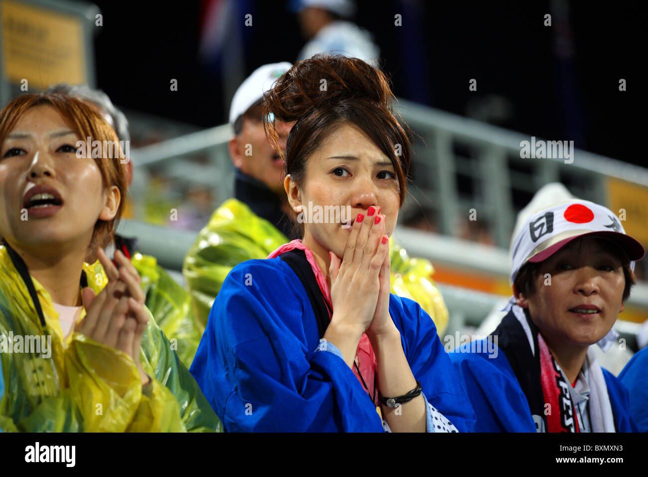 Japanese Spectators Argentina 2 Japan 1 Ladies Field Hockey Finals Beijing Olympics China 