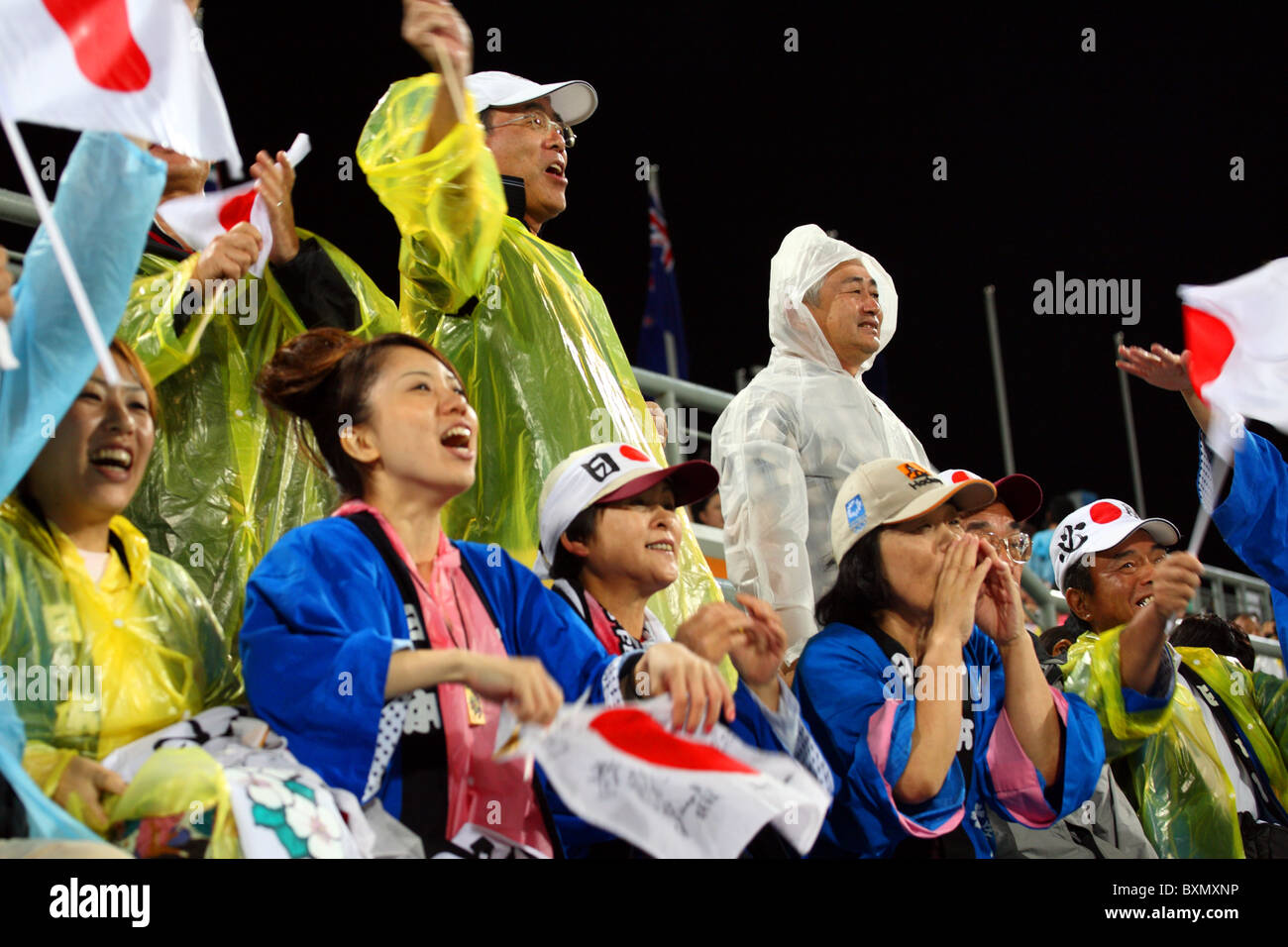 Japanese spectators, Argentina 2 Japan 1, Ladies Field Hockey Finals Beijing Olympics China