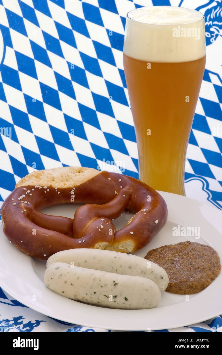 Bavarian Breakfast Stock Photo