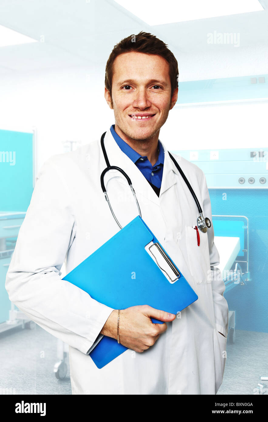 Young doctor hospital hi-res stock photography and images - Alamy