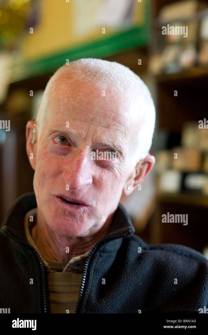 Stern older man hi-res stock photography and images - Alamy
