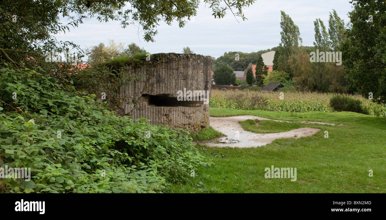 German Pill Box Hill 60 Stock Photo Alamy