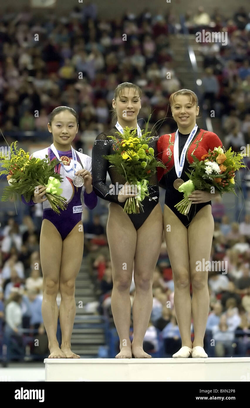 World Cup Gymnastics Birmingham England 2004 Photos by Alan Edwards Stock Photo Alamy