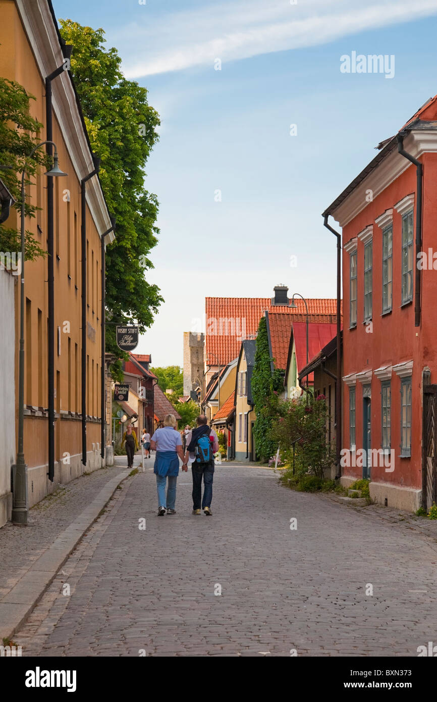 Visby gotland sweden street hi-res stock photography and images - Alamy