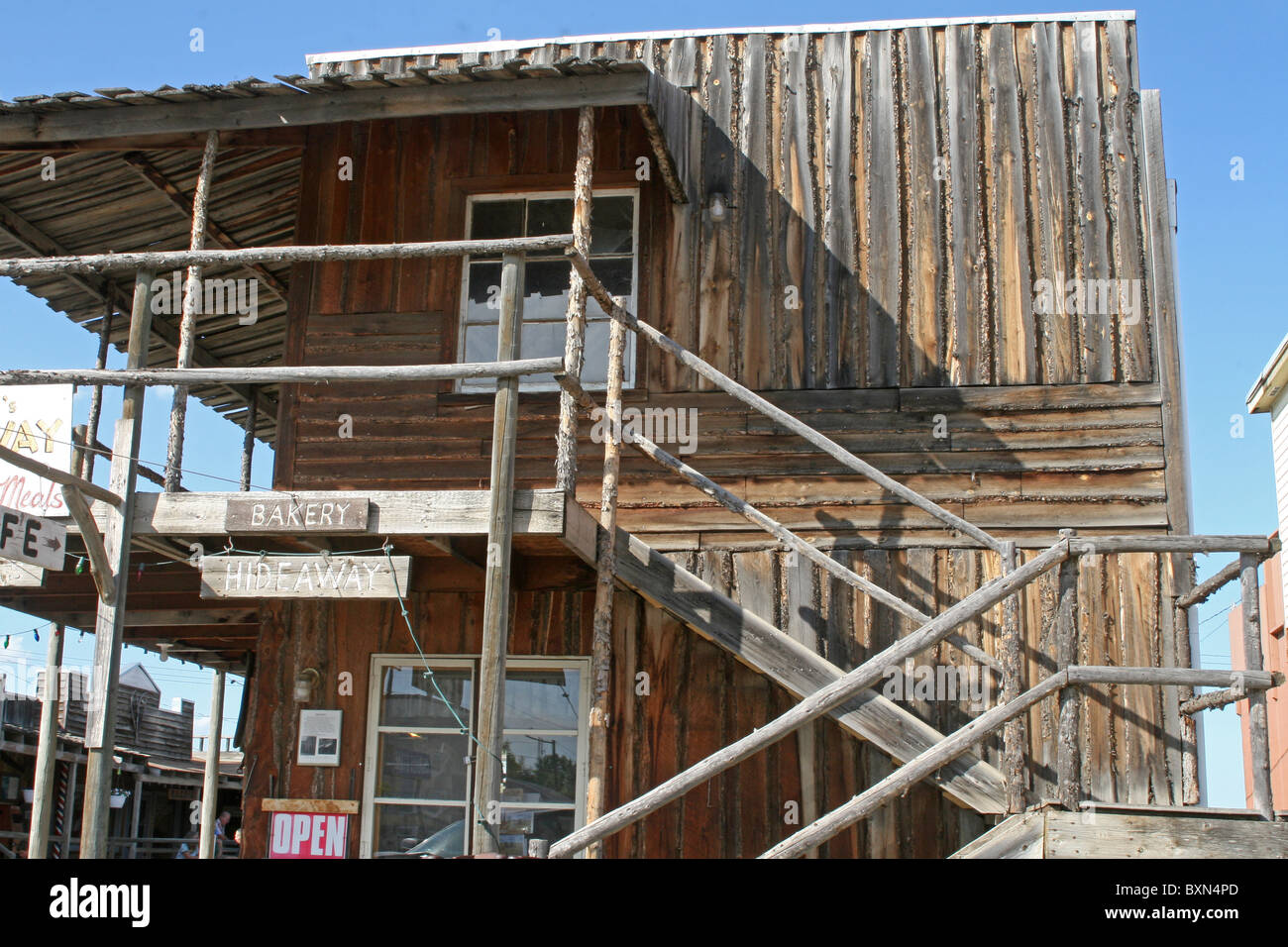 Museum at Big valley, Alberta, Canada Stock Photo Alamy