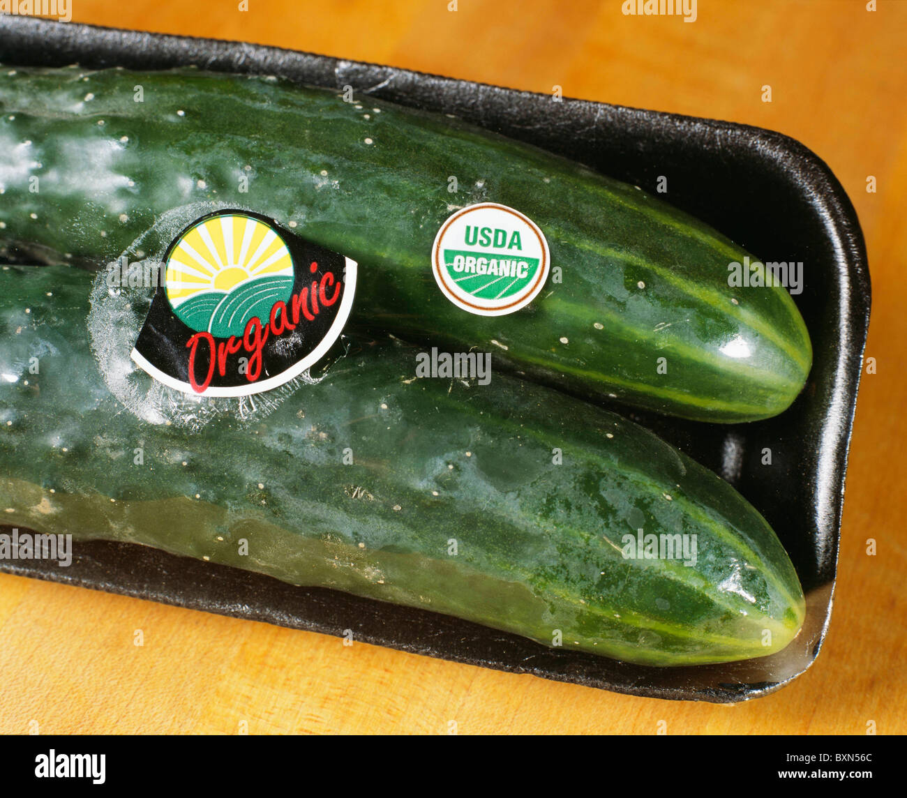 Organically grown cucumber hires stock photography and images Alamy
