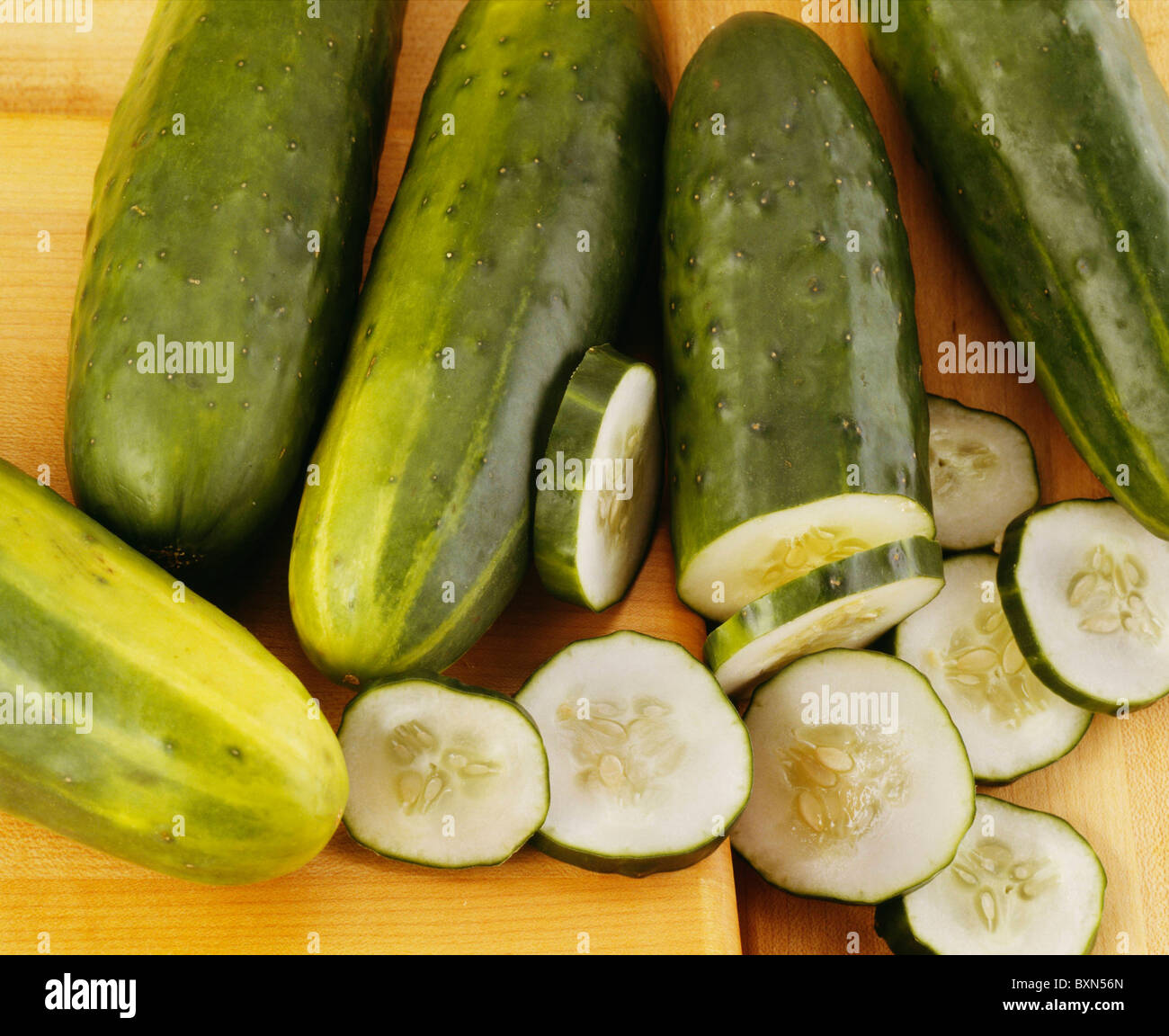 CUCUMBERS / STUDIO Stock Photo Alamy