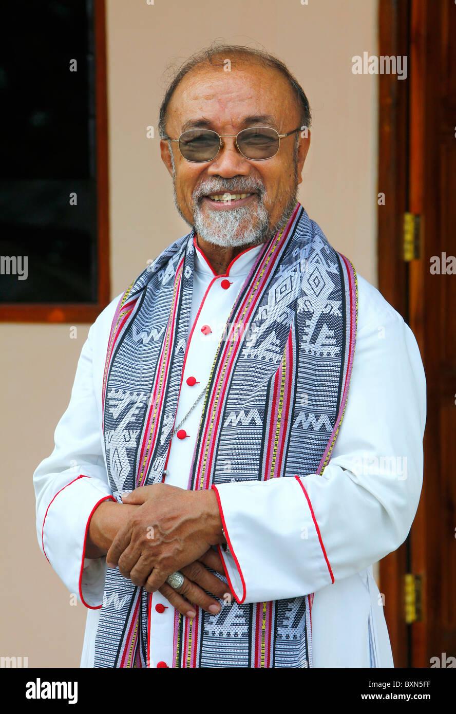 roman catholic Bishop Dom Ricardo Da Silva, Dili, Timor Leste (East Timor) Stock Photo