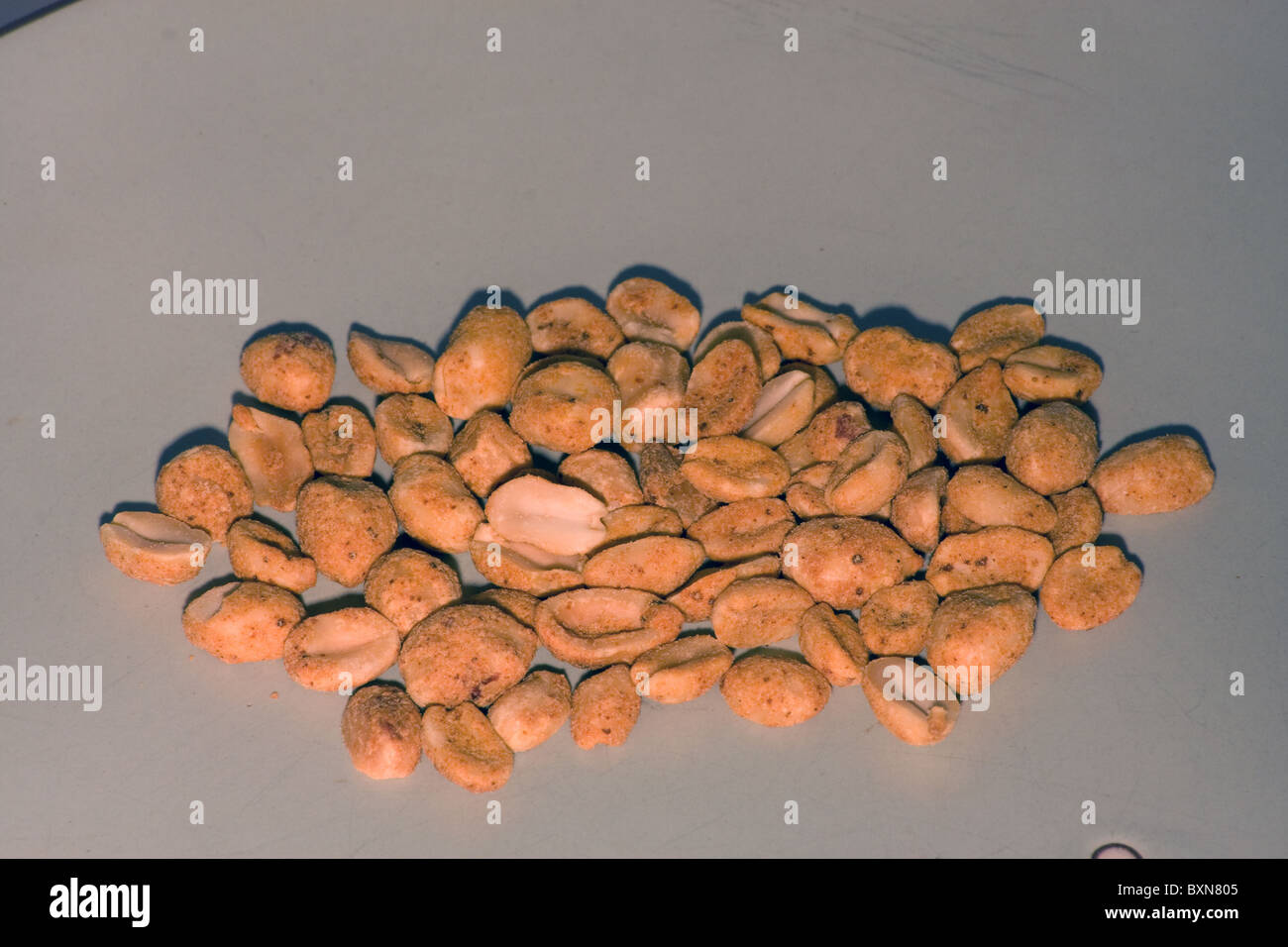 dry roasted peanuts food nutrition snack coated Stock Photo Alamy
