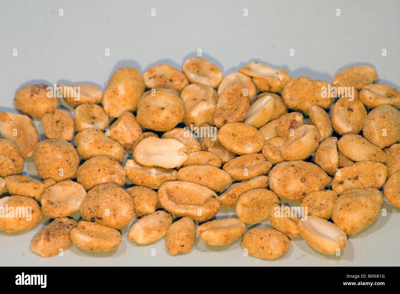 dry roasted peanuts food nutrition snack coated Stock Photo Alamy