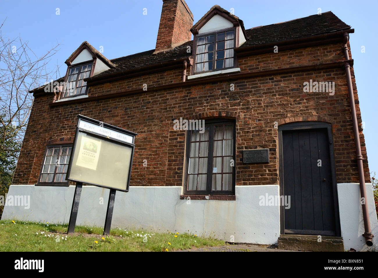 Bishop Asbury's Cottage, the childhood home of the first American Methodist Bishop, Great Barr, UK Stock Photo