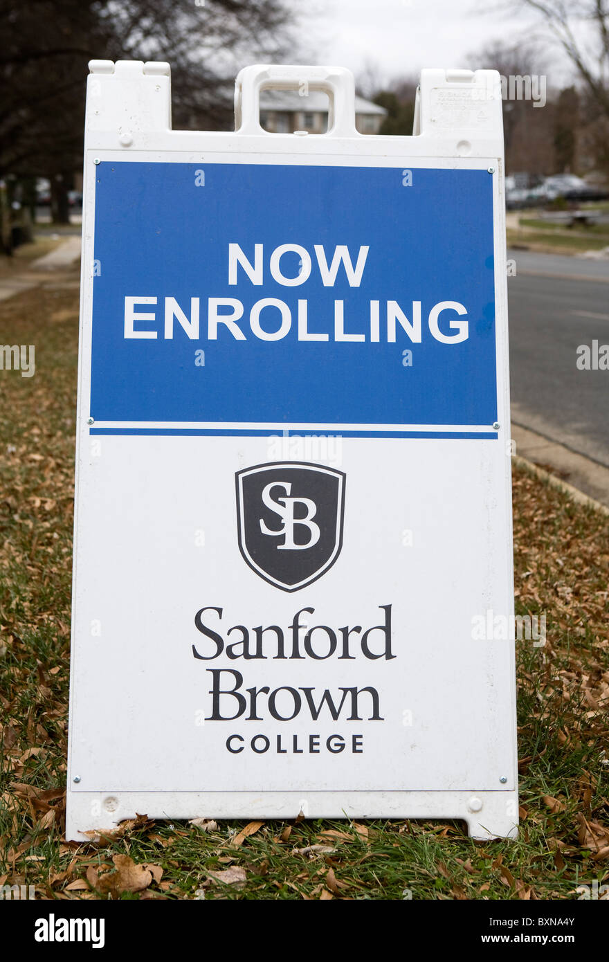 A Sanford Brown forprofit college Stock Photo Alamy