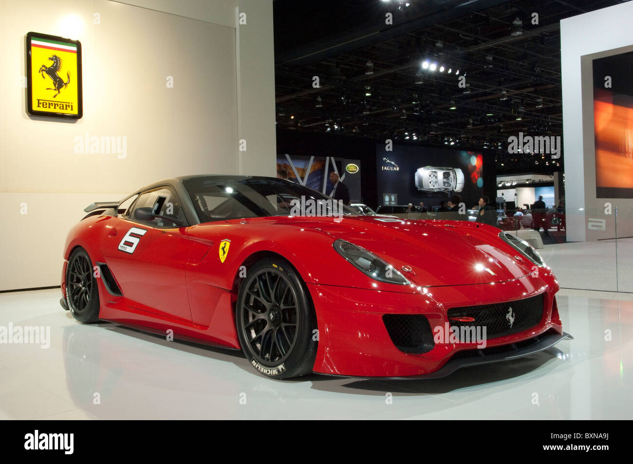 Ferrari 599XX trackday car at the 2010 North American International Auto Show in Detroit Stock Photo