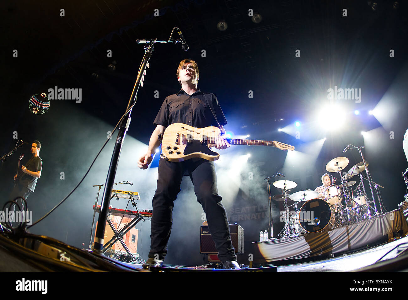 Rock Band Jimmy Eat World performing live in concert Stock Photo - Alamy