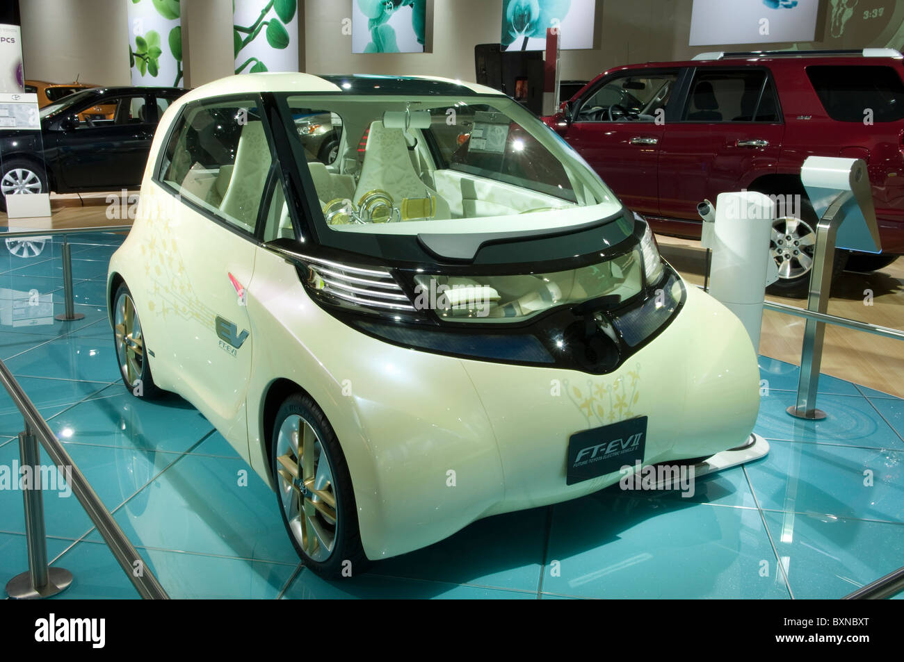 Toyota FT-EV II concept car at the 2010 North American International Auto Show in Detroit Stock Photo