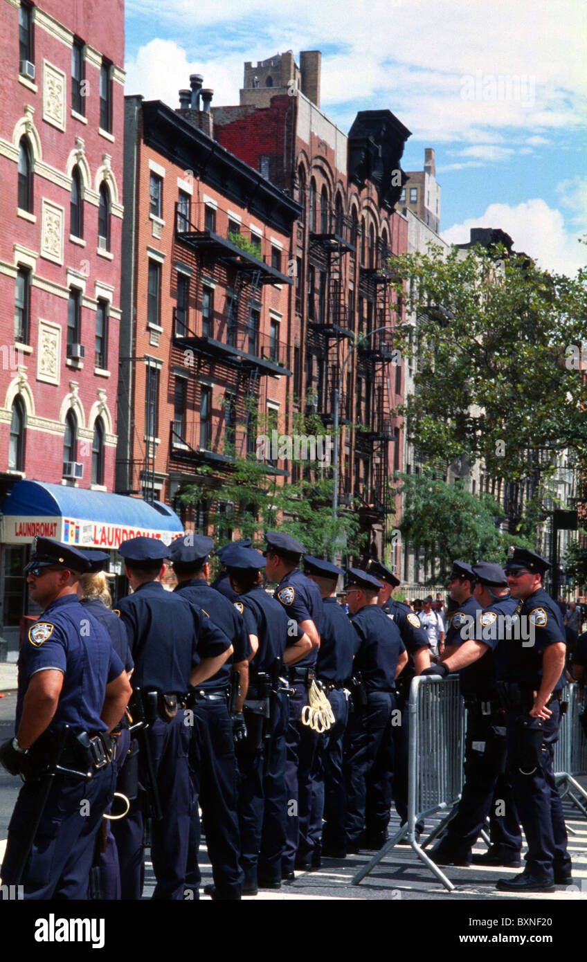 NYPD New York City Police Department officers Stock Photo Alamy