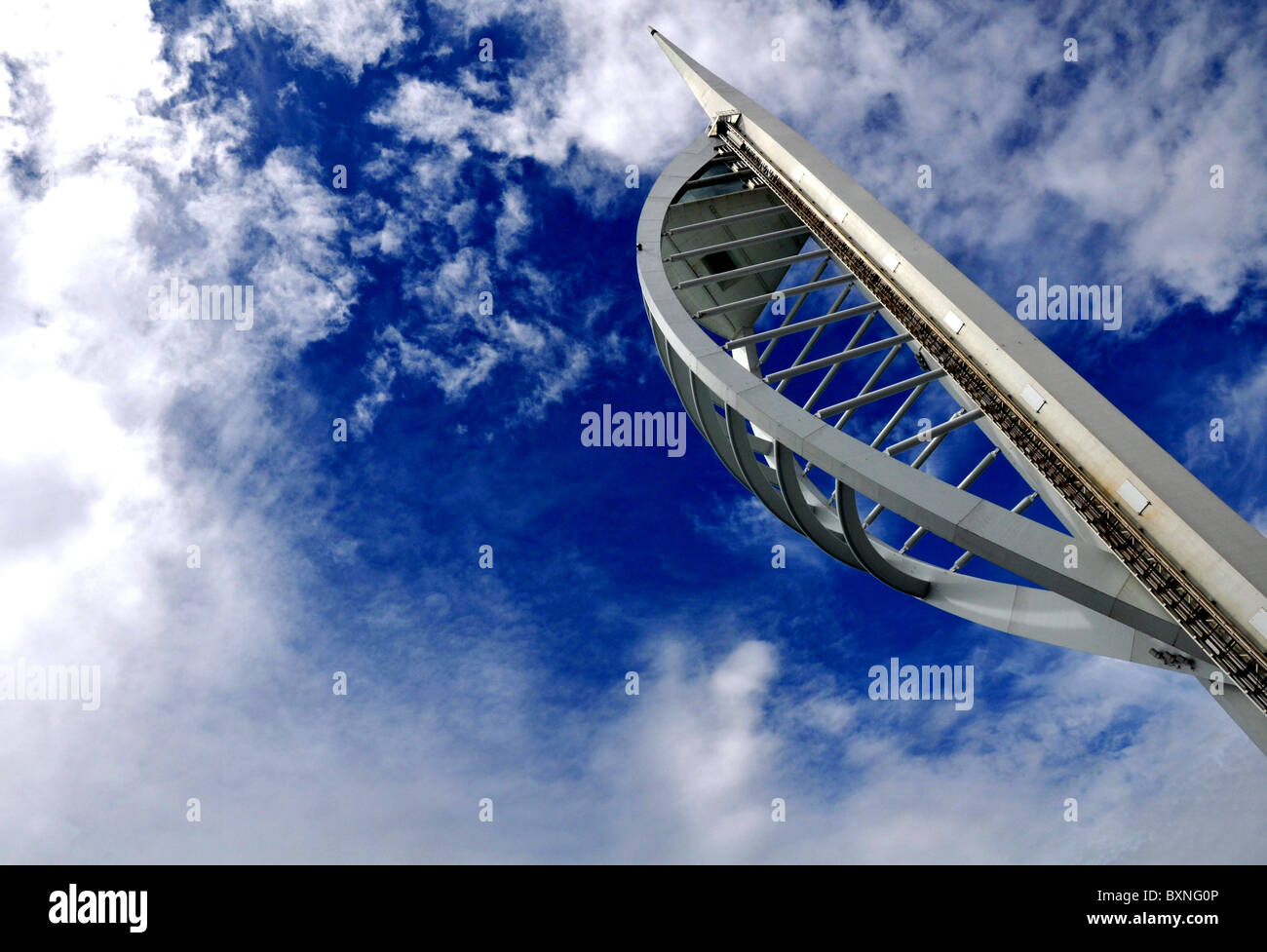 Spinnaker Tower, Portsmouth Harbour, Hampshire, Britain, UK Stock Photo