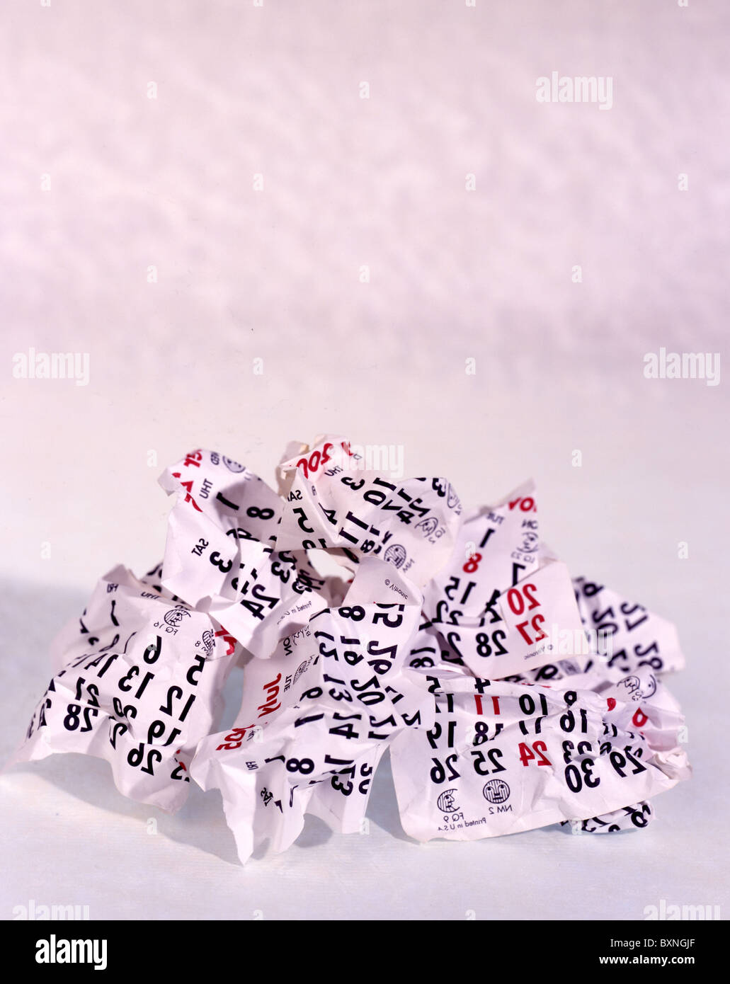 Flying calendar pages hires stock photography and images Alamy