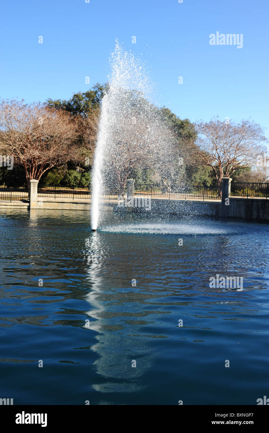 Water sprout fountain Stock Photo Alamy