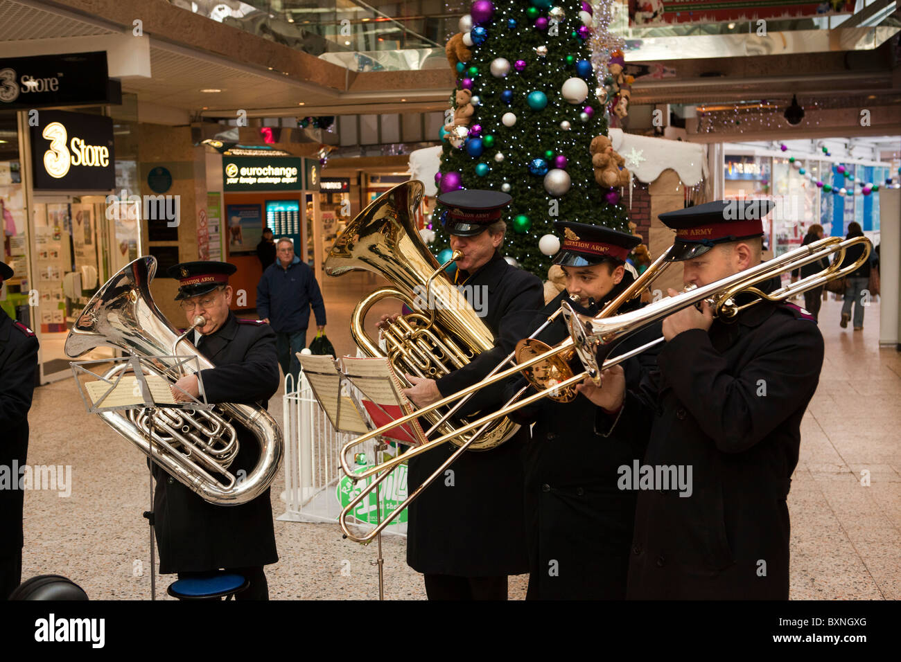 Salvation Army Band Christmas High Resolution Stock Photography and