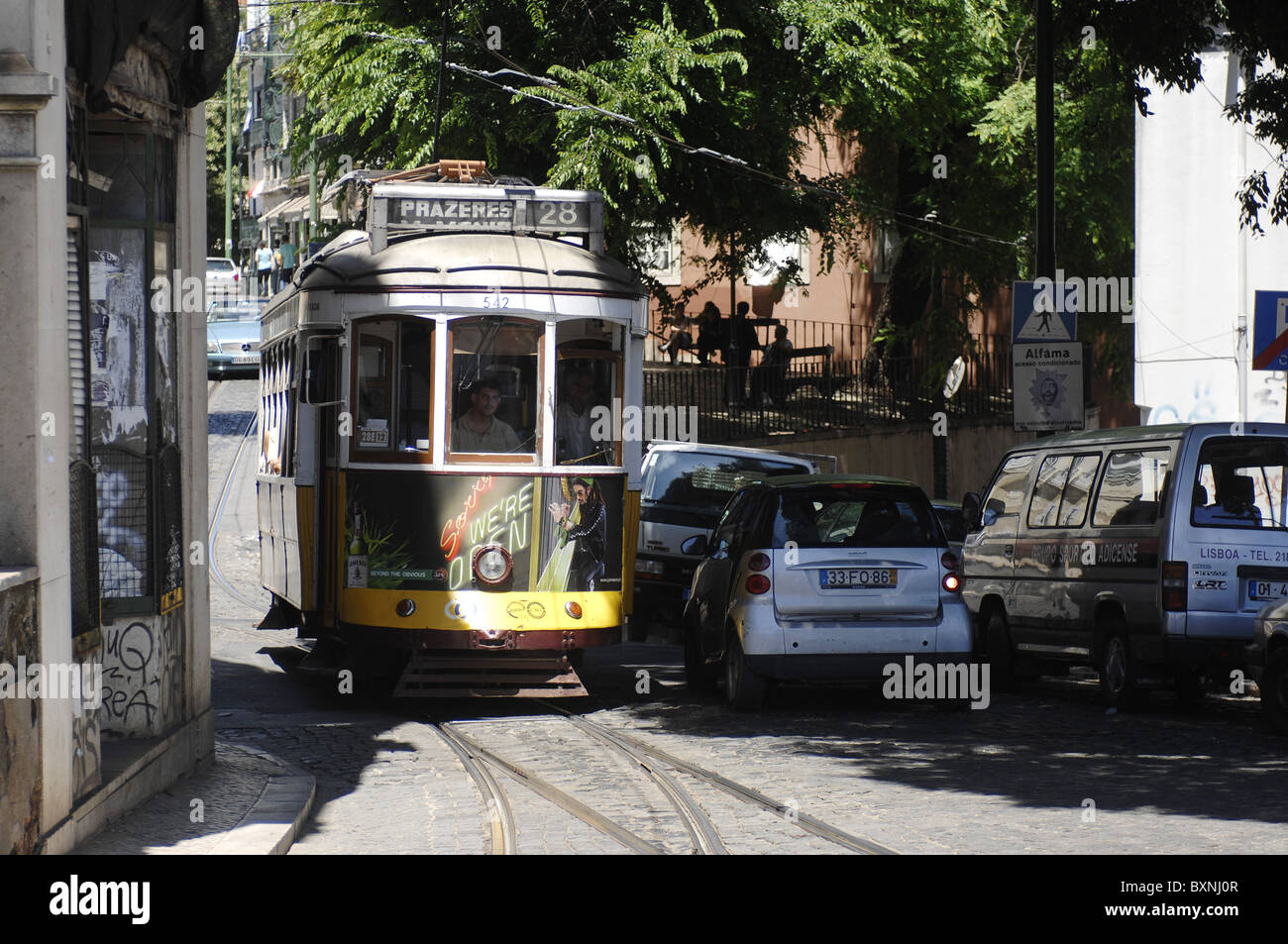 Lisbon Streetcar Hi Res Stock Photography And Images Alamy