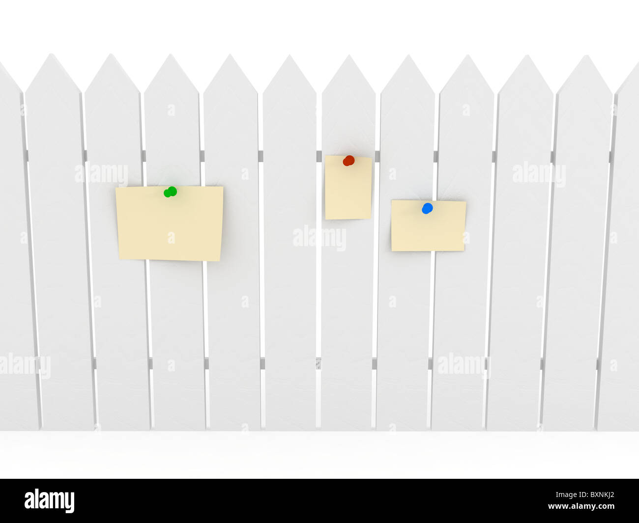 White fence garden border hi-res stock photography and images - Alamy
