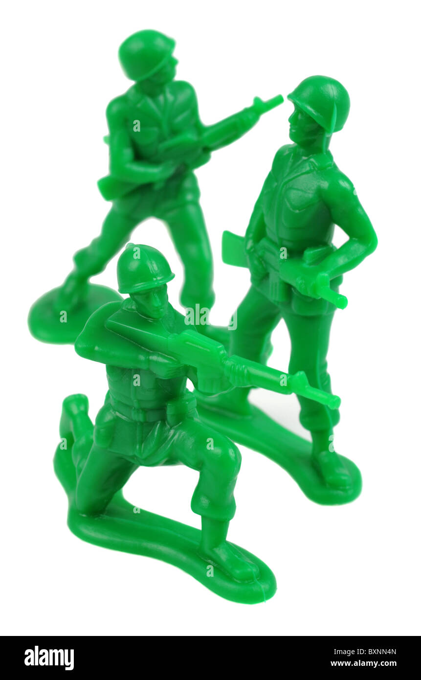 Toy soldiers, toy soldier Stock Photo