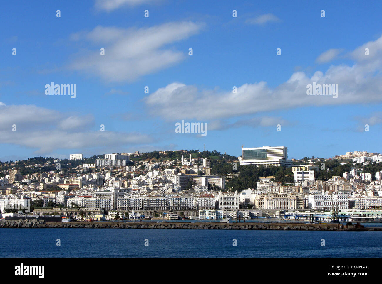 Algiers, City of Algiers in Algeria, North Africa Stock Photo