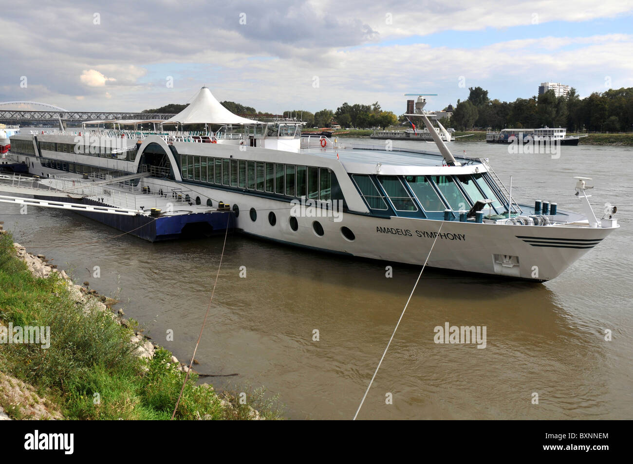 Amadeus Symphony Passenger Ship On The River Danube Bratislava Slovakia Europe Stock Photo Alamy