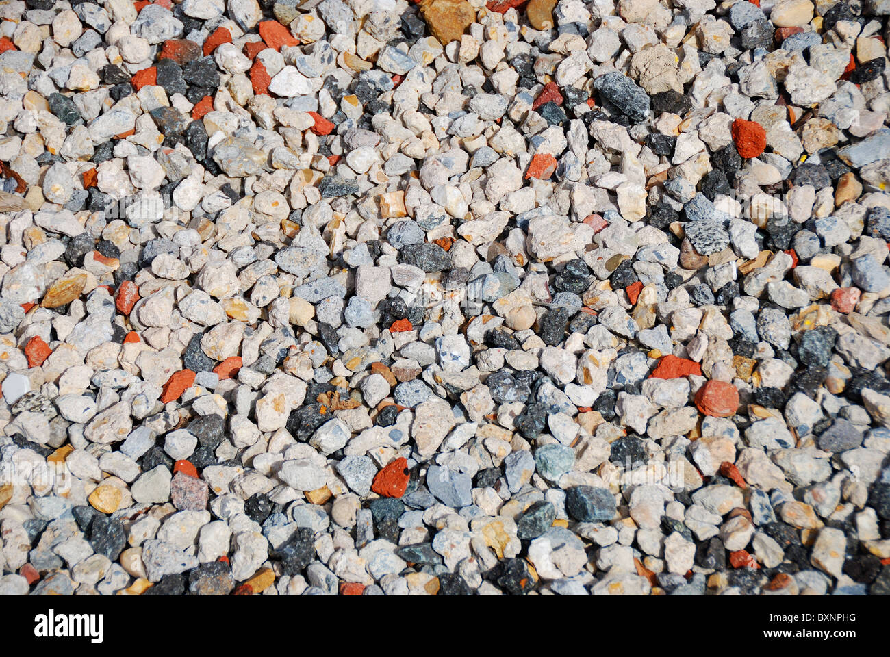 Colorful stones background texture Stock Photo