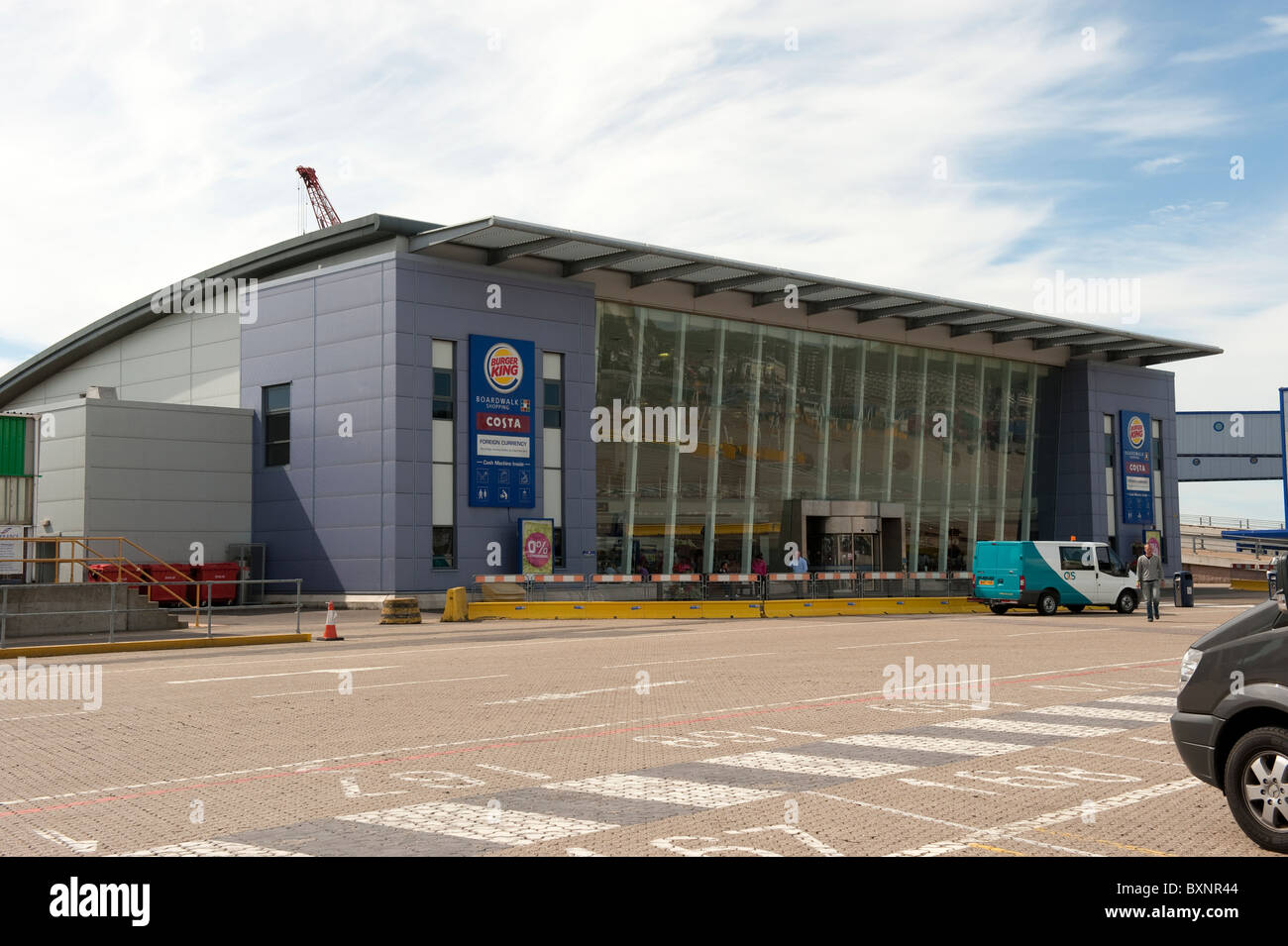 Terminal Service Building at Dover Ferry Terminal Stock Photo Alamy