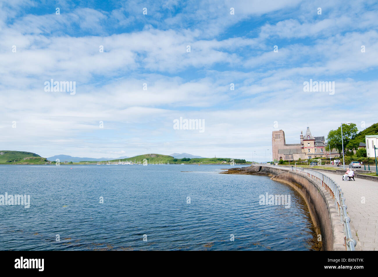 Oban harbour, UK Stock Photo