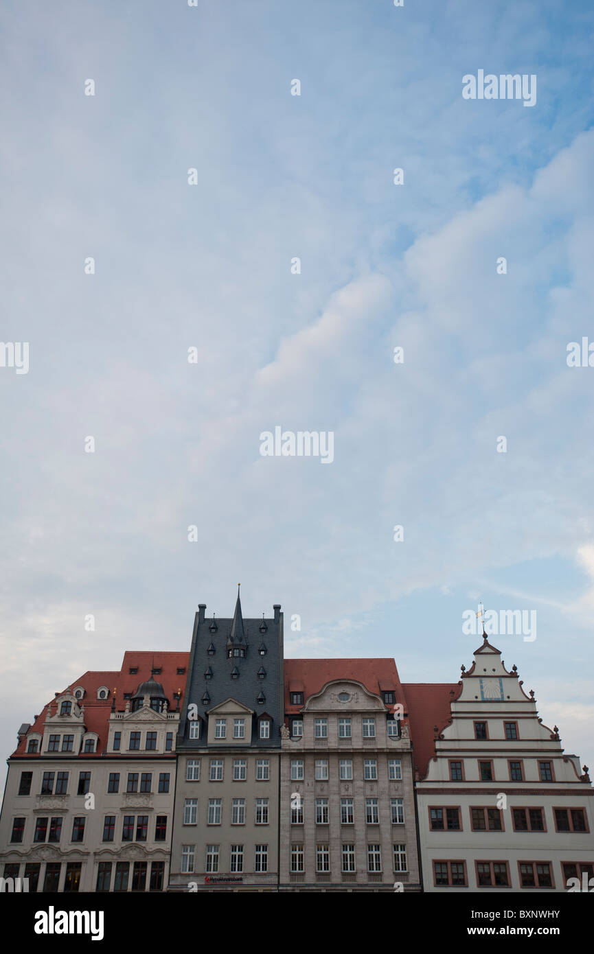 Architecture of Leipzig, Saxony, Germany, Europe Stock Photo