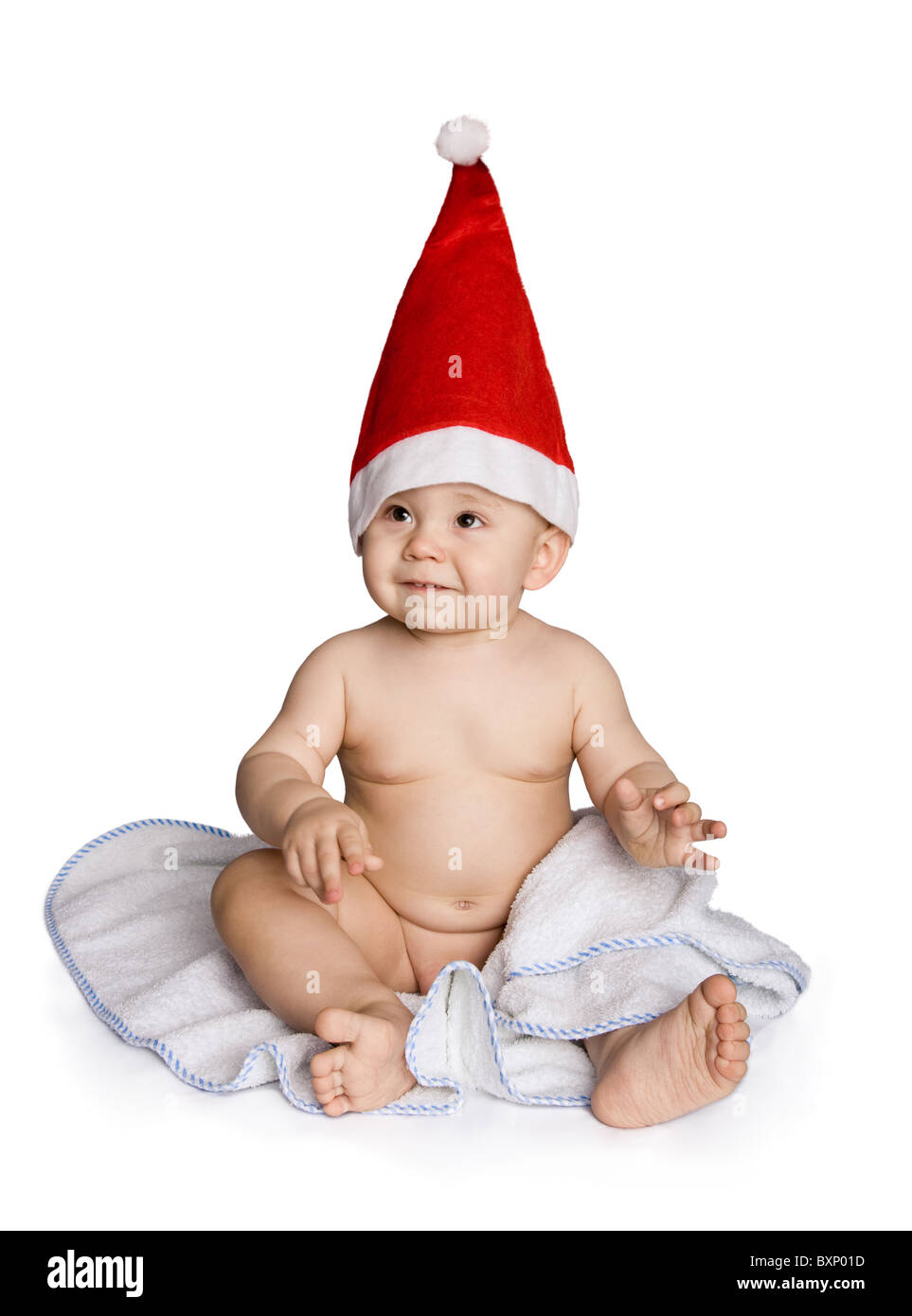 baby santa cap