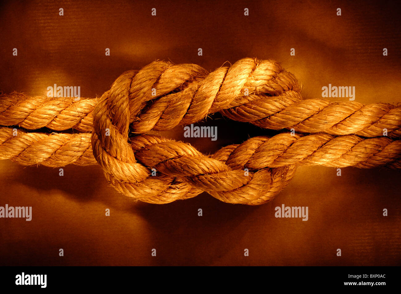 Rope knot hi-res stock photography and images - Alamy