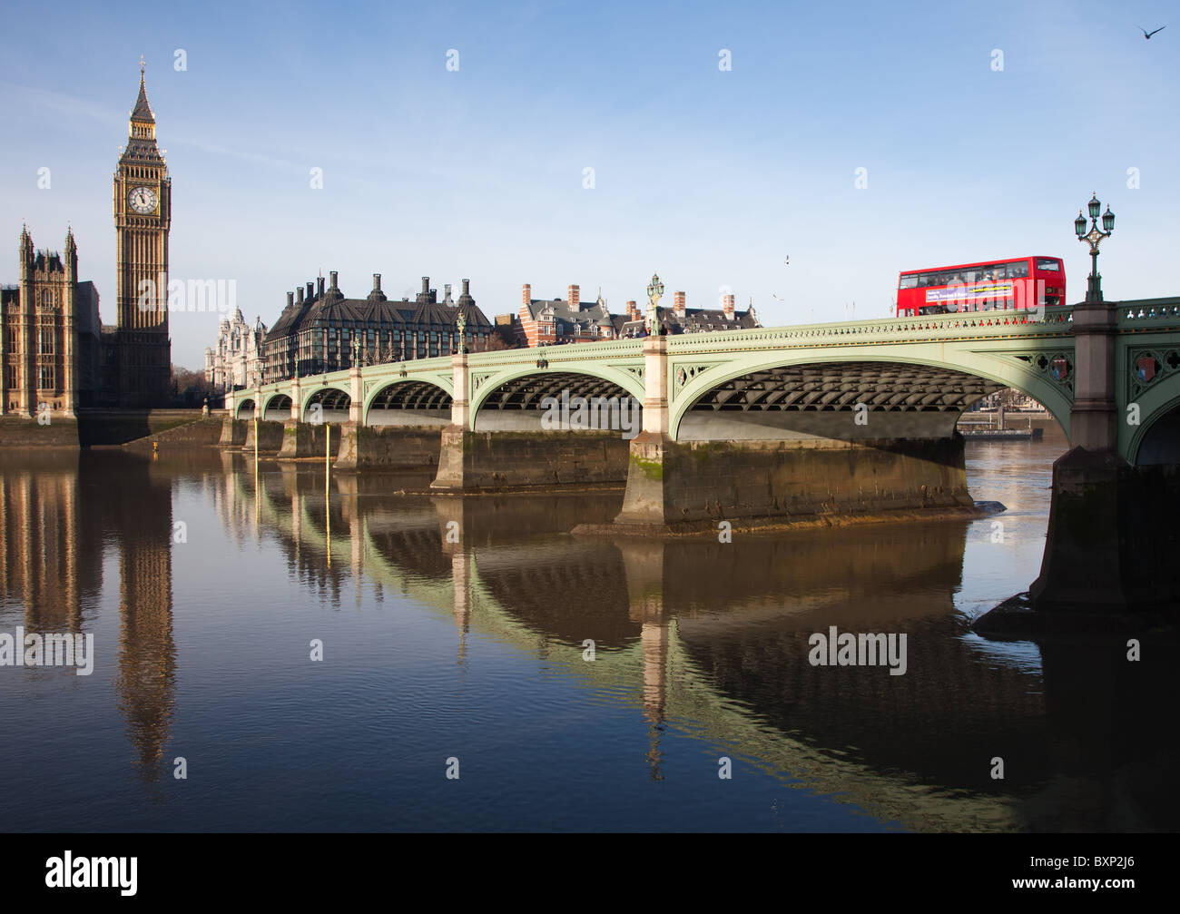 Westminster bridge Stock Photo