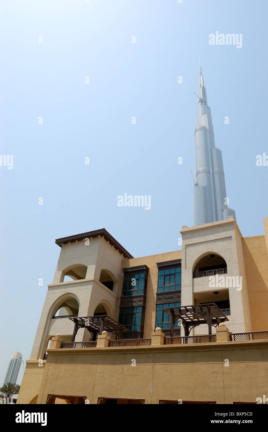 The Palace the Old Town luxury hotel, Dubai, United Arab Emirates. It is located in Dubai downtown Stock Photo