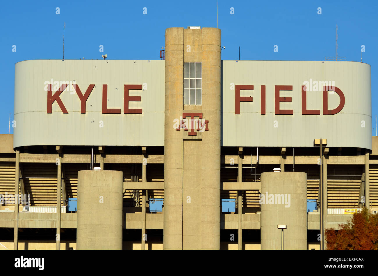 Kyle field, Texas A&M University, College Station, Texas, USA. Stock Photo