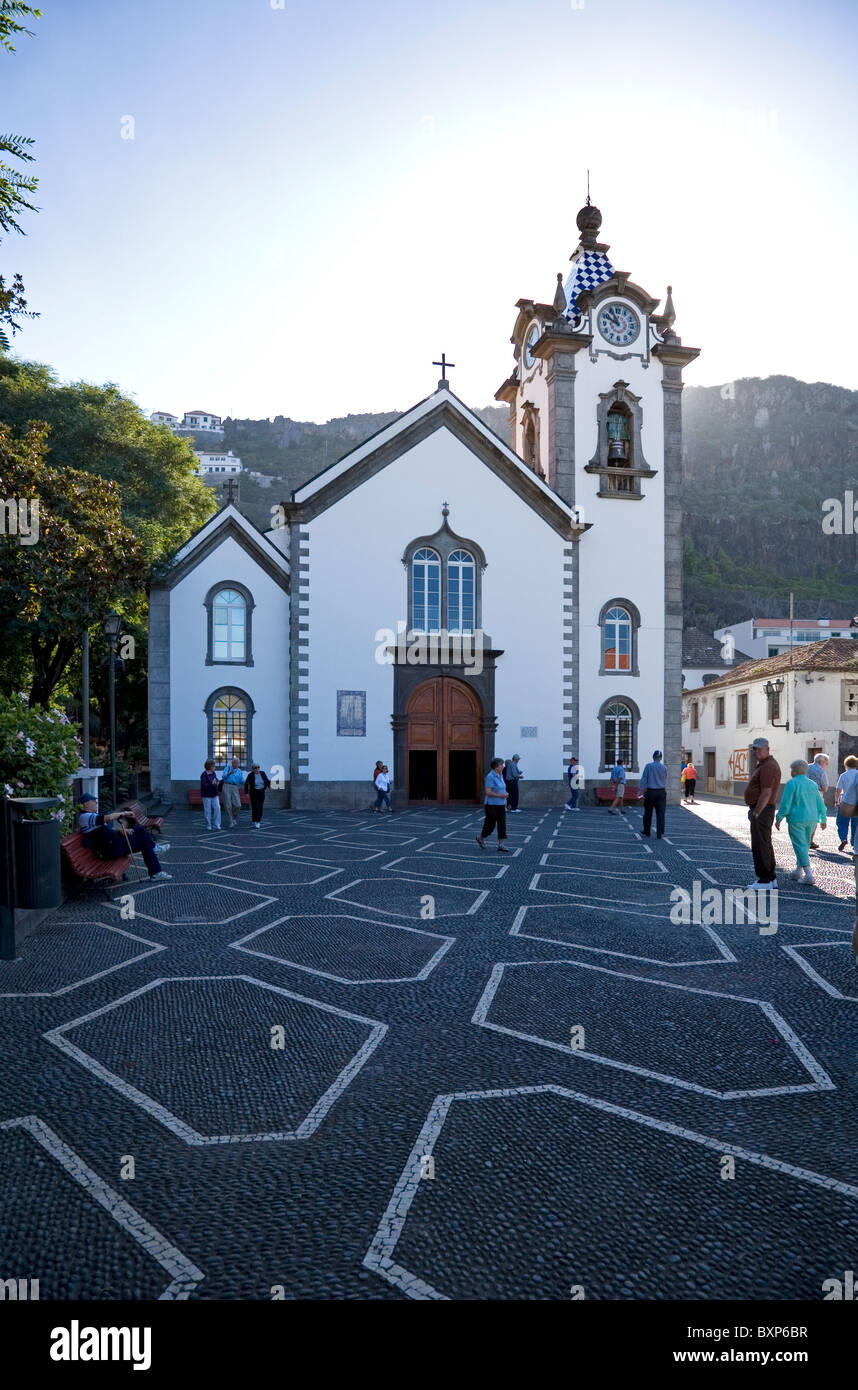 Church of San Bento, Ribeira Brava, Madeira Stock Photo